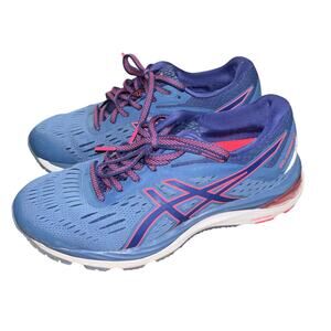 ASICS Women's Gel-Cumulus 20 running shoes blue pink sneaker (size 8)